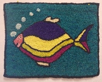 Two Day Beginner Rug Hooking "Fish" Workshop Two Day Beginner Rug Hooking "Fish" Workshop